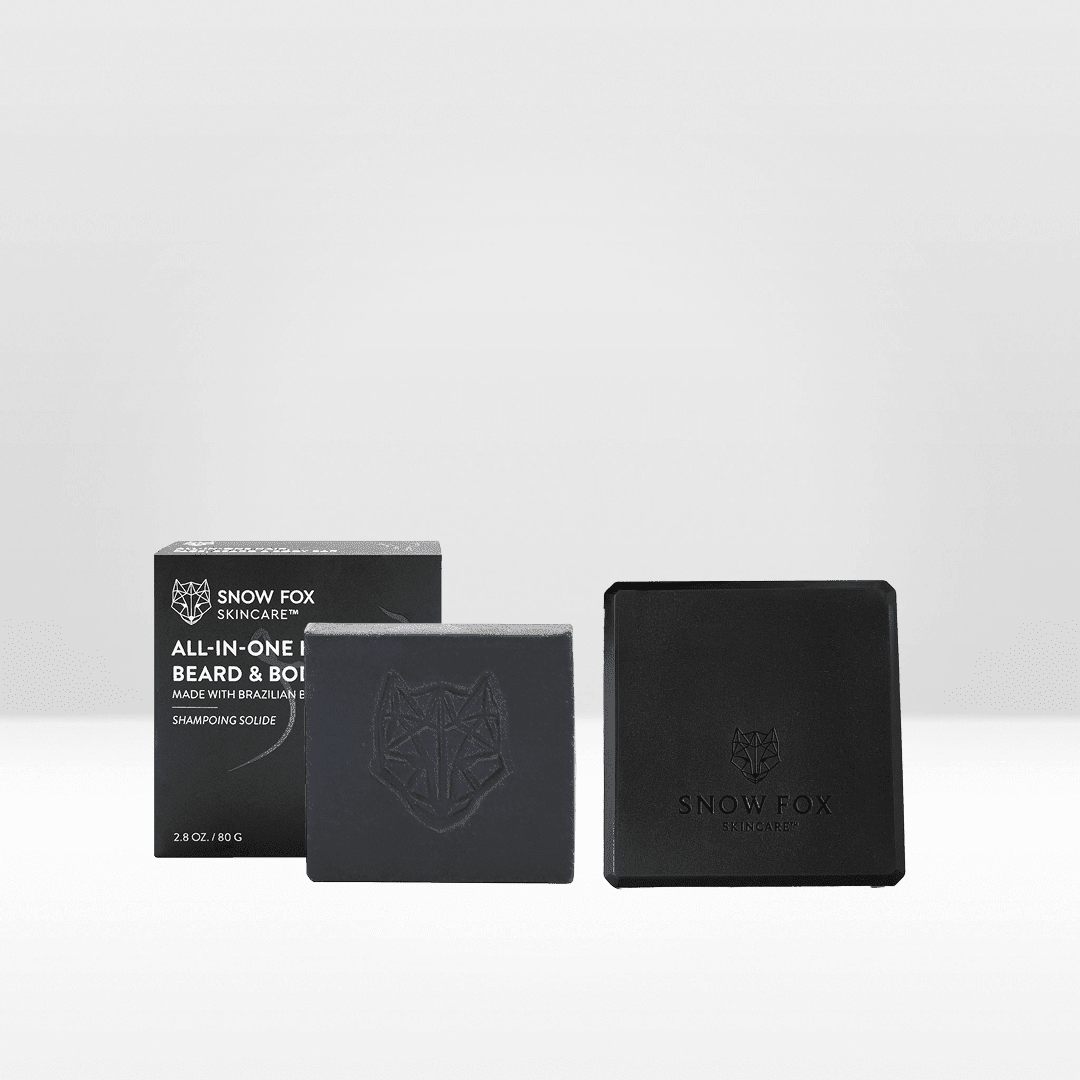 ブラッククレイ オールインワン シャンプー バー (80g) 汚れ落ち毛穴ケア◎ - REMEDY CAVE
