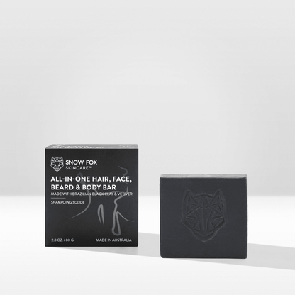ブラッククレイ オールインワン シャンプー バー (80g)　汚れ落ち毛穴ケア◎ - REMEDY CAVE